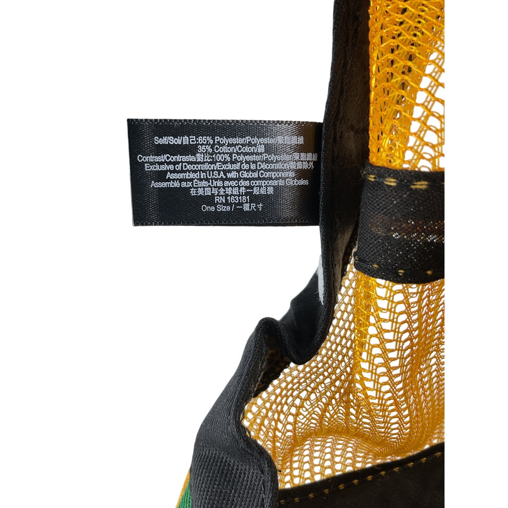 Rhude 'Cigars' Yellow & Ivory Trucker Hat Size OS