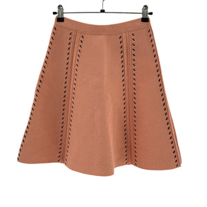 Sandro Knit Pink Eglantine Skirt Size 34