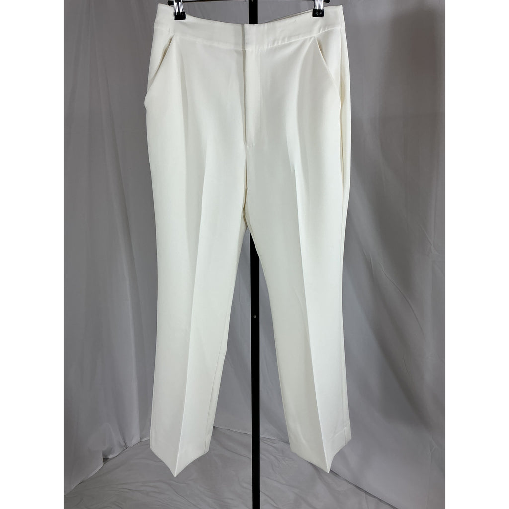 Favorite Daughter 'The Phoebe' Ivory Polyester Pant Size 8