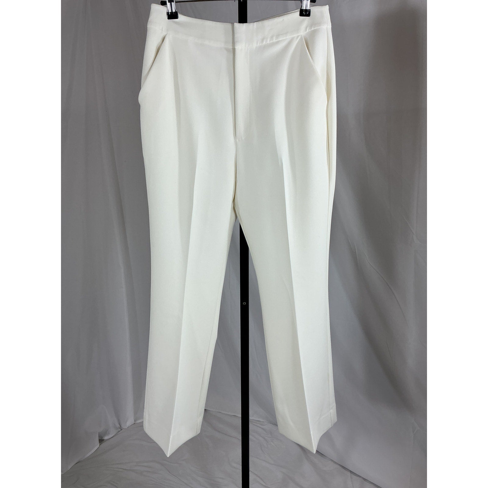 Favorite Daughter 'The Phoebe' Ivory Polyester Pant Size 8