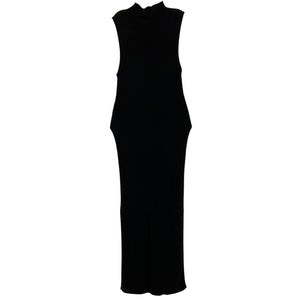 Reformation Cashmere Black Ida Sweater Dress Size L