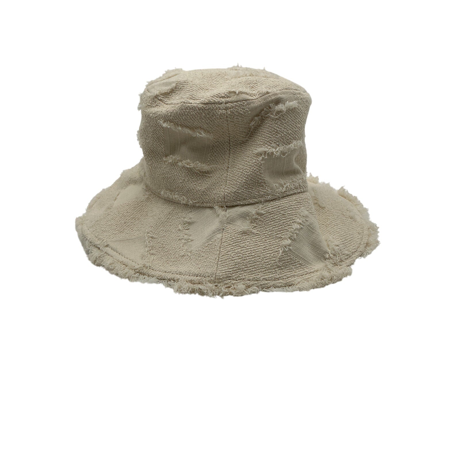 Cult Gaia 'Maddie' Beige Cotton Hat Size OS