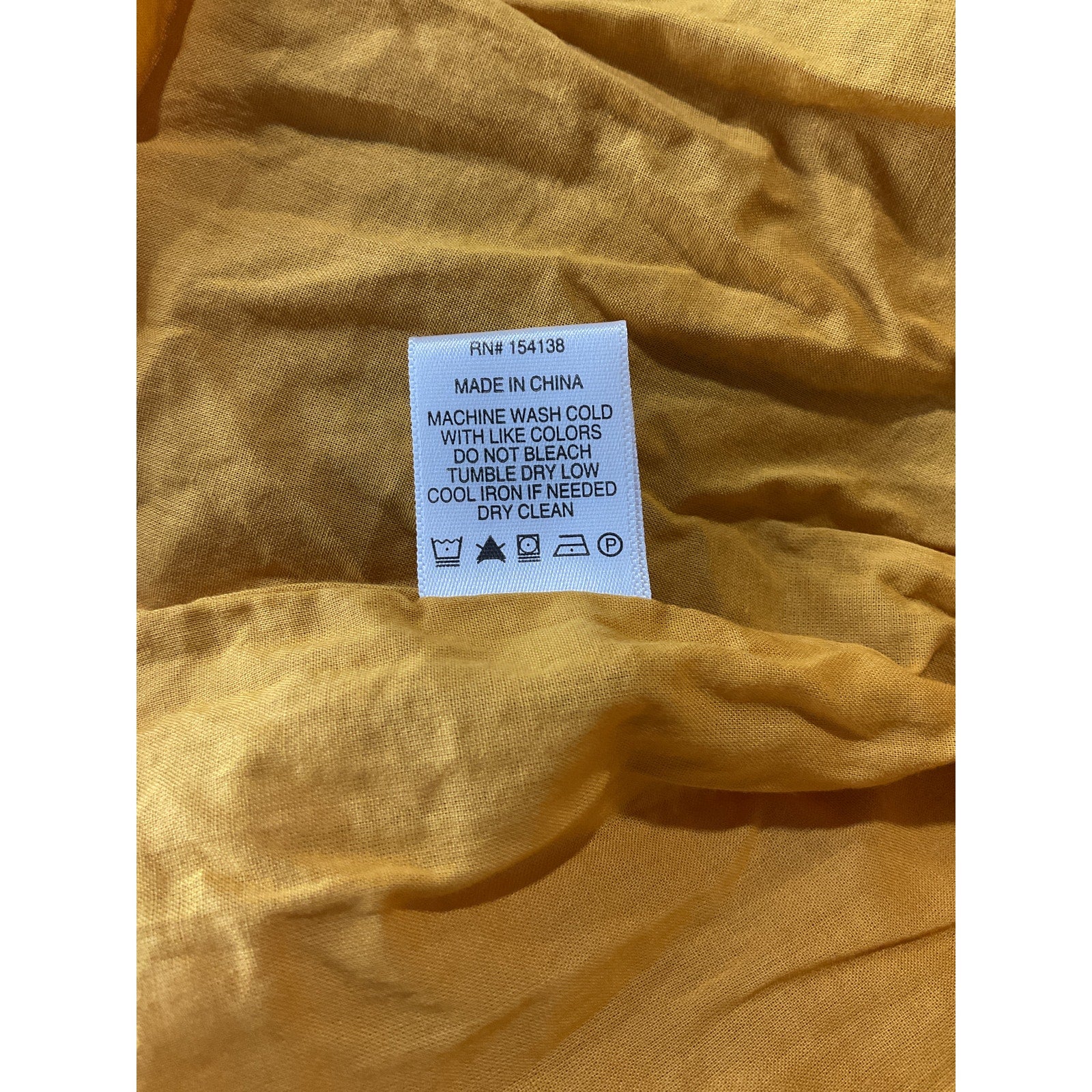 Staud Mini Wells Gold Cotton Dress Size 2