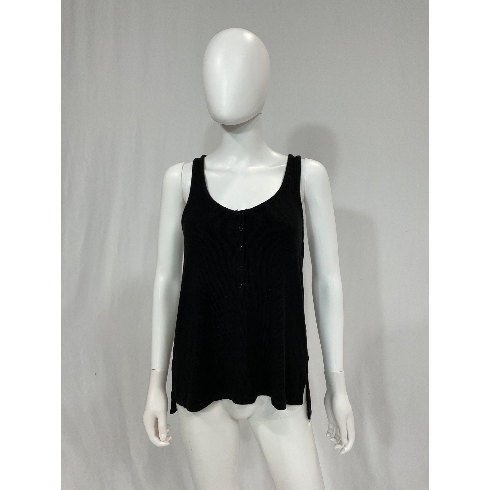 Hatch 'The Softest' Black Rib Nursing Tank Size 1