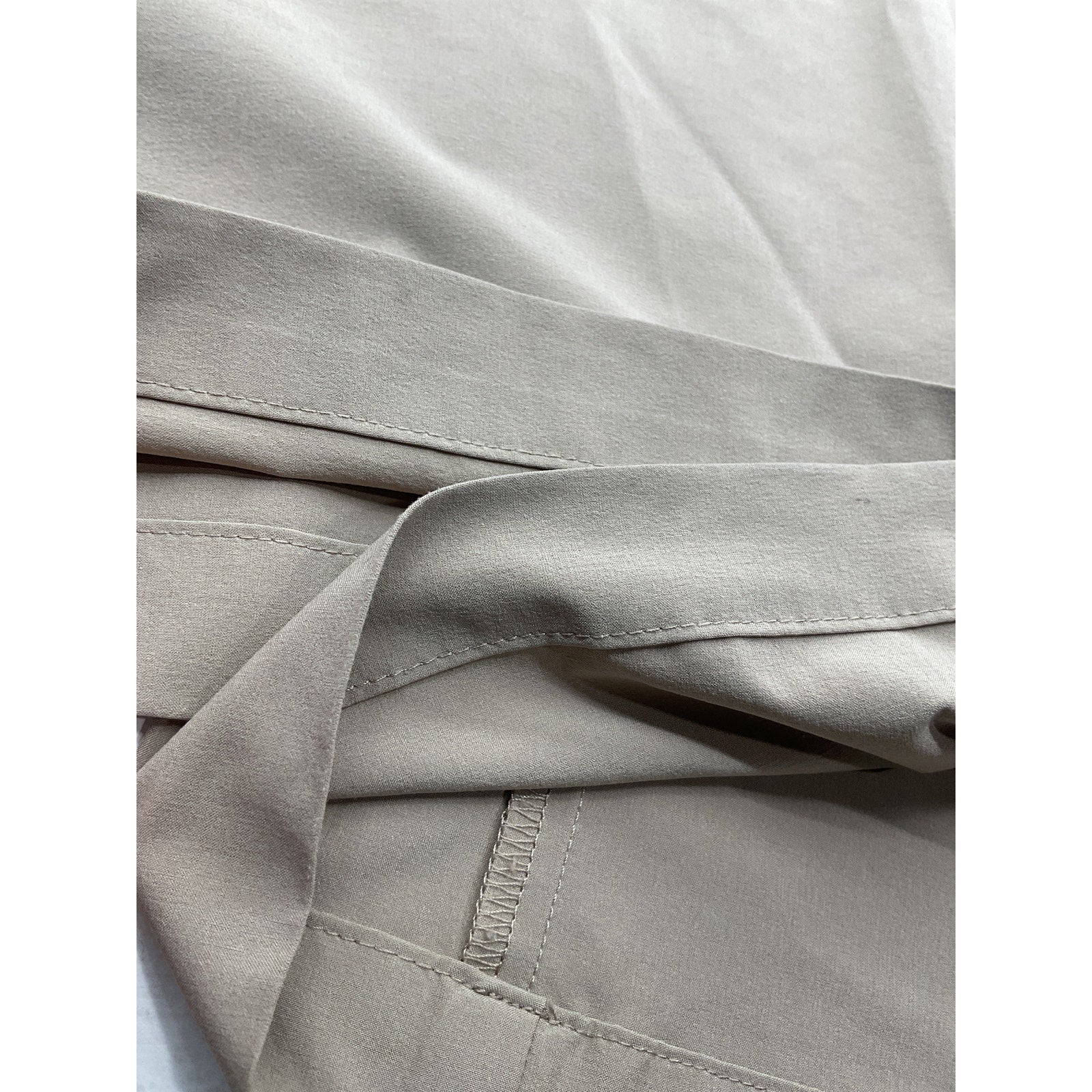 Alo Yoga High-Waist Beige Polyester Pursuit Trouser (Regular) Size XS