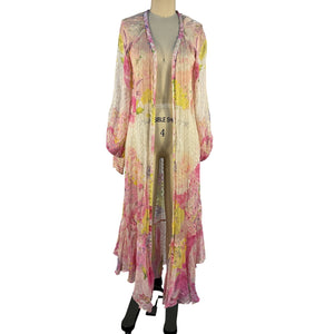 Rococo Sand Belted Pink Leona Cape Size S