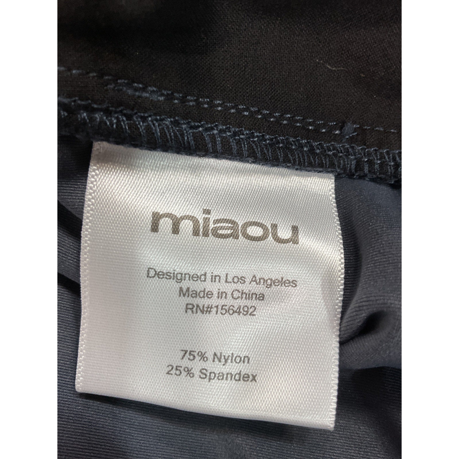 Miaou 'Raven' Grey Cargo Pant Size XS