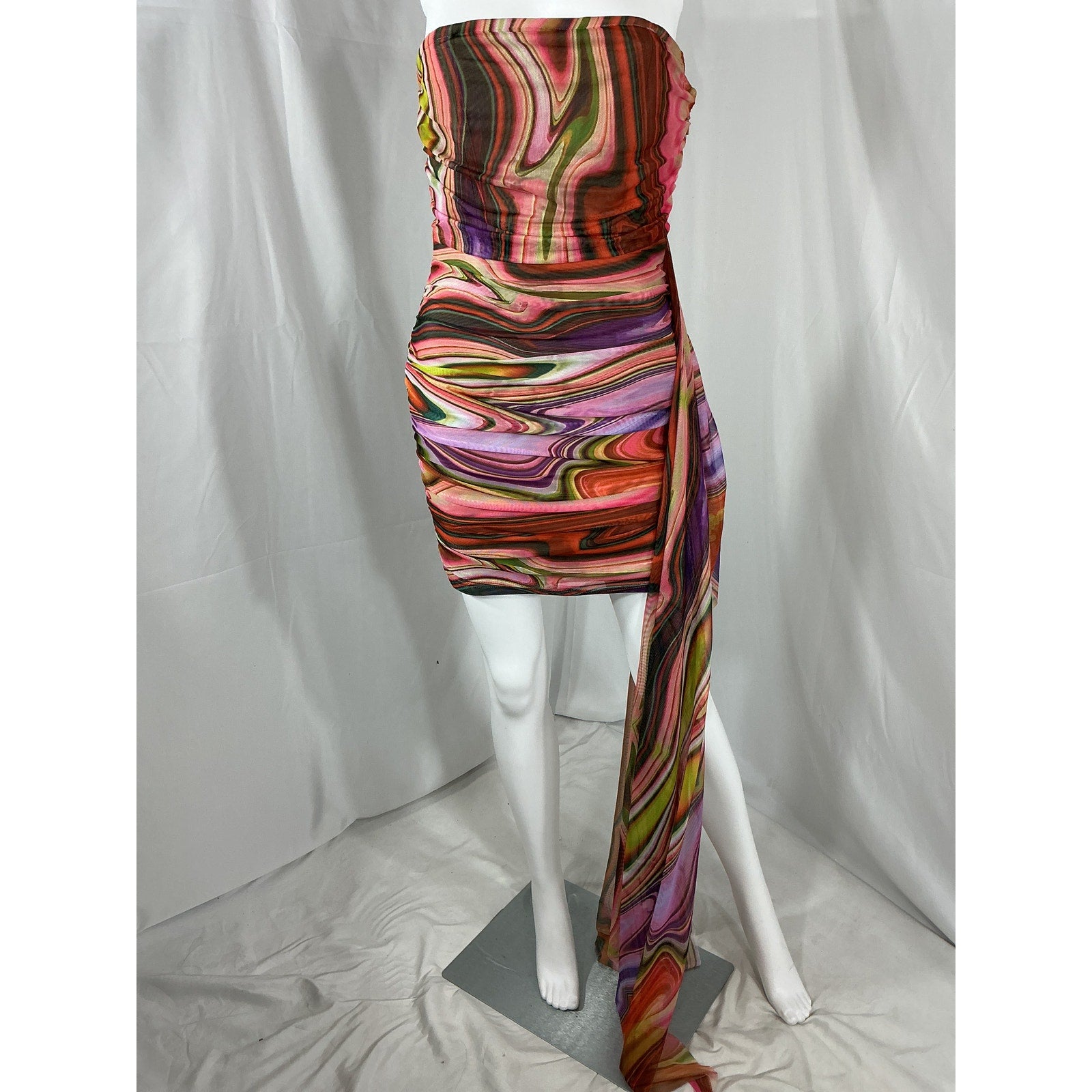 Elliatt 'Nala' Purple Polyester Dress Size S