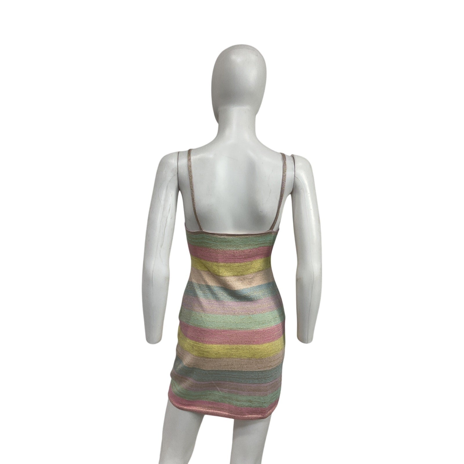 Loveshackfancy 'Lessie' Pink Cotton Knit Mini Dress Size XS