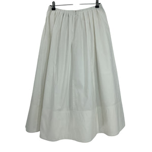 Proenza Schouler White Label Pleated White Austin Midi Skirt Size 2