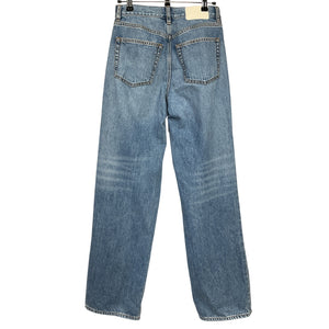 Grlfrnd Classic Blue Bella Low Rise Boyfriend Denim Jeans Size 23