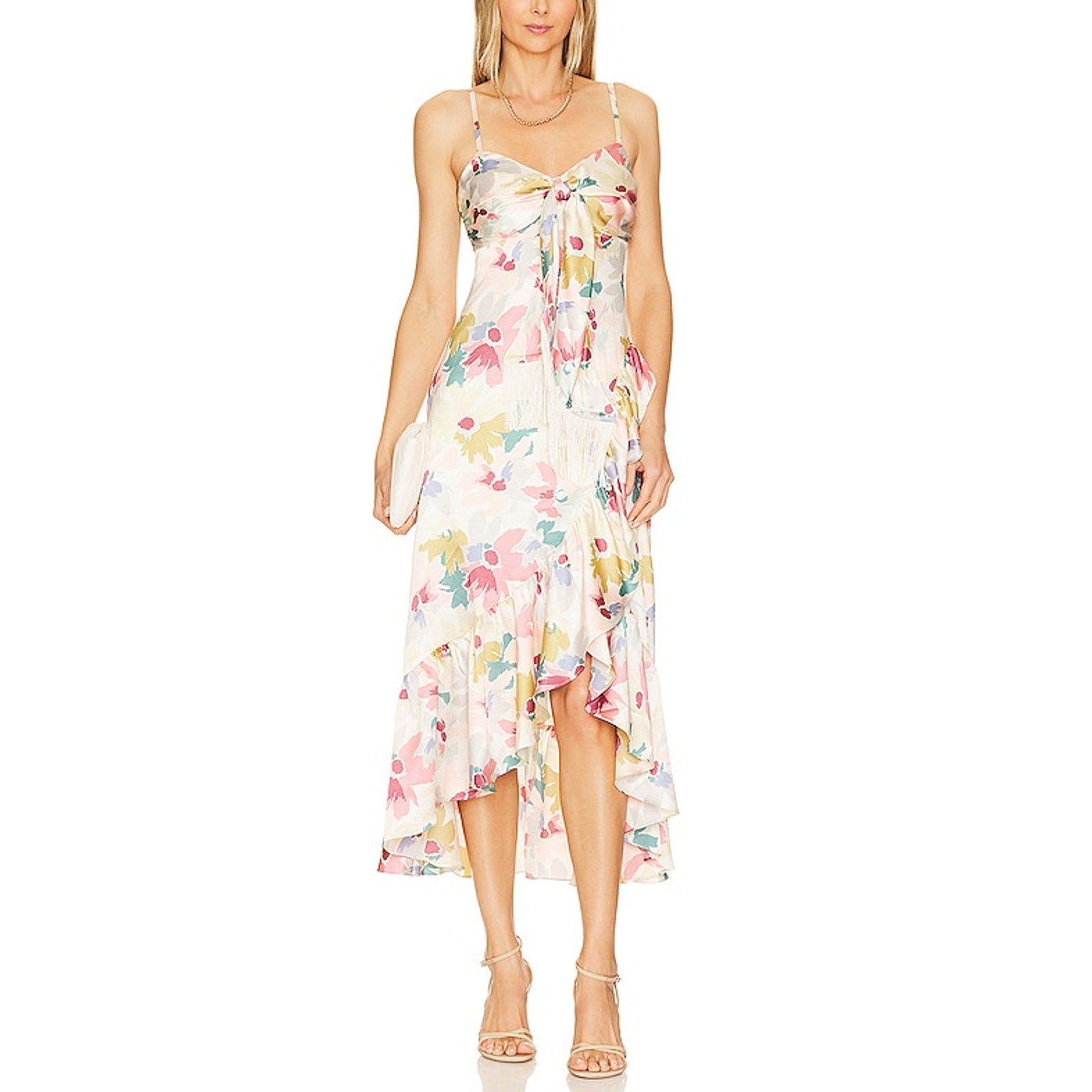 Likely 'Calista' Ivory Polyester Dress Size 10