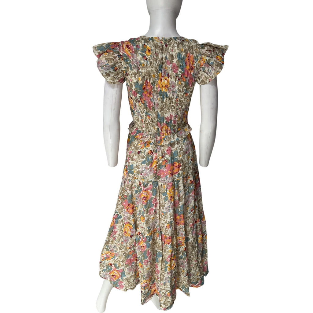 Sea New York 'Ines' Pink Ramie Dress Size 0