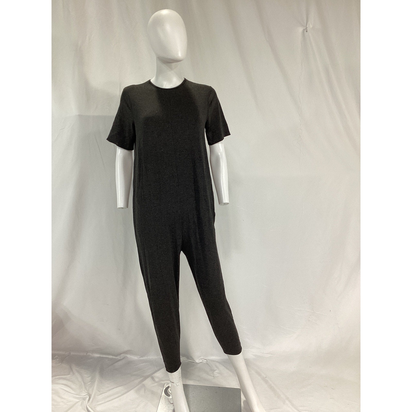 Hatch 'The Walkabout' Black Short Sleeve Jumper Size 0