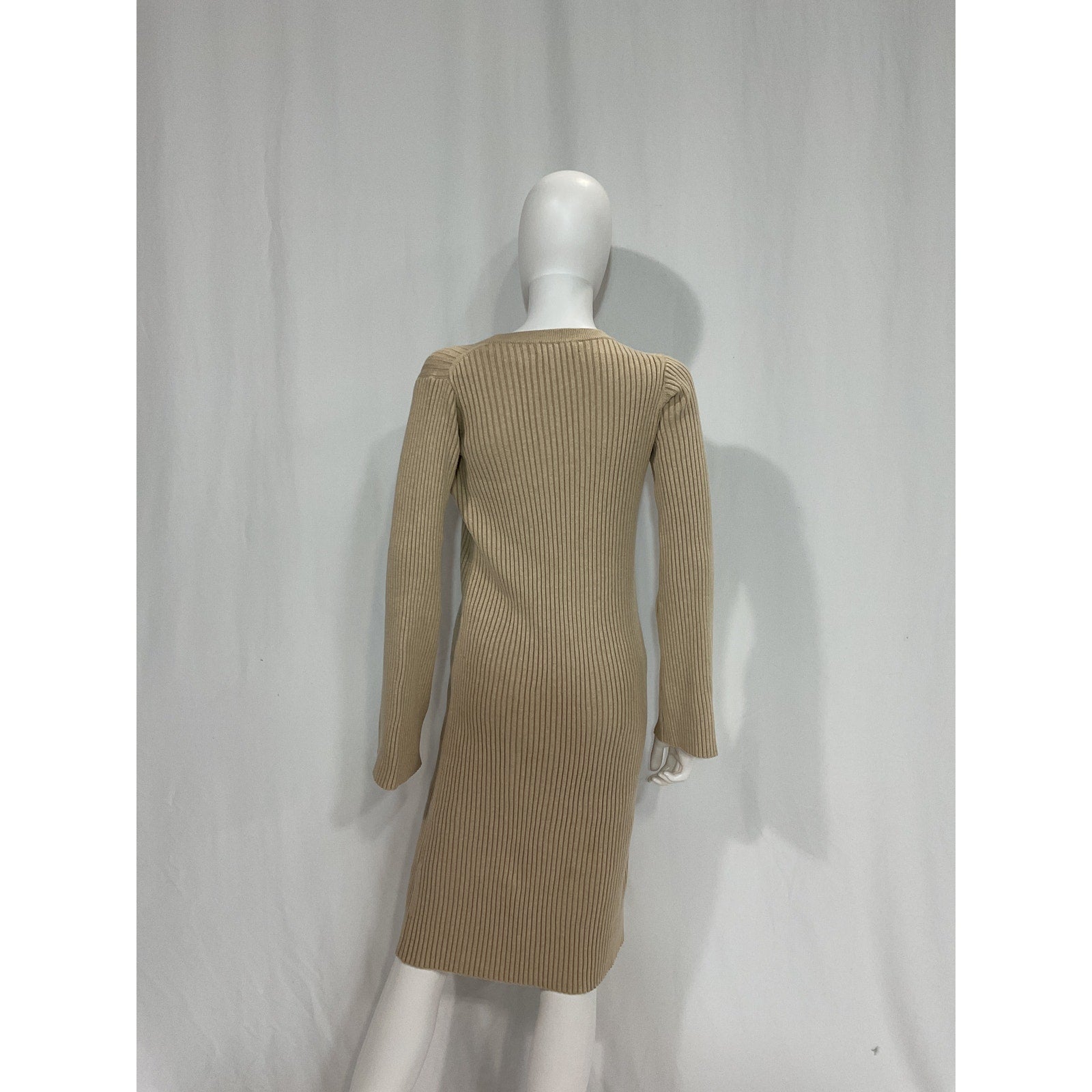 Hatch 'The Lydia' Tan Sweater Dress Size 0