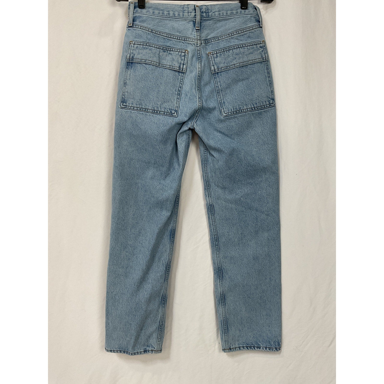 Agolde Cooper Cargo Blue Cotton Jean Size 25