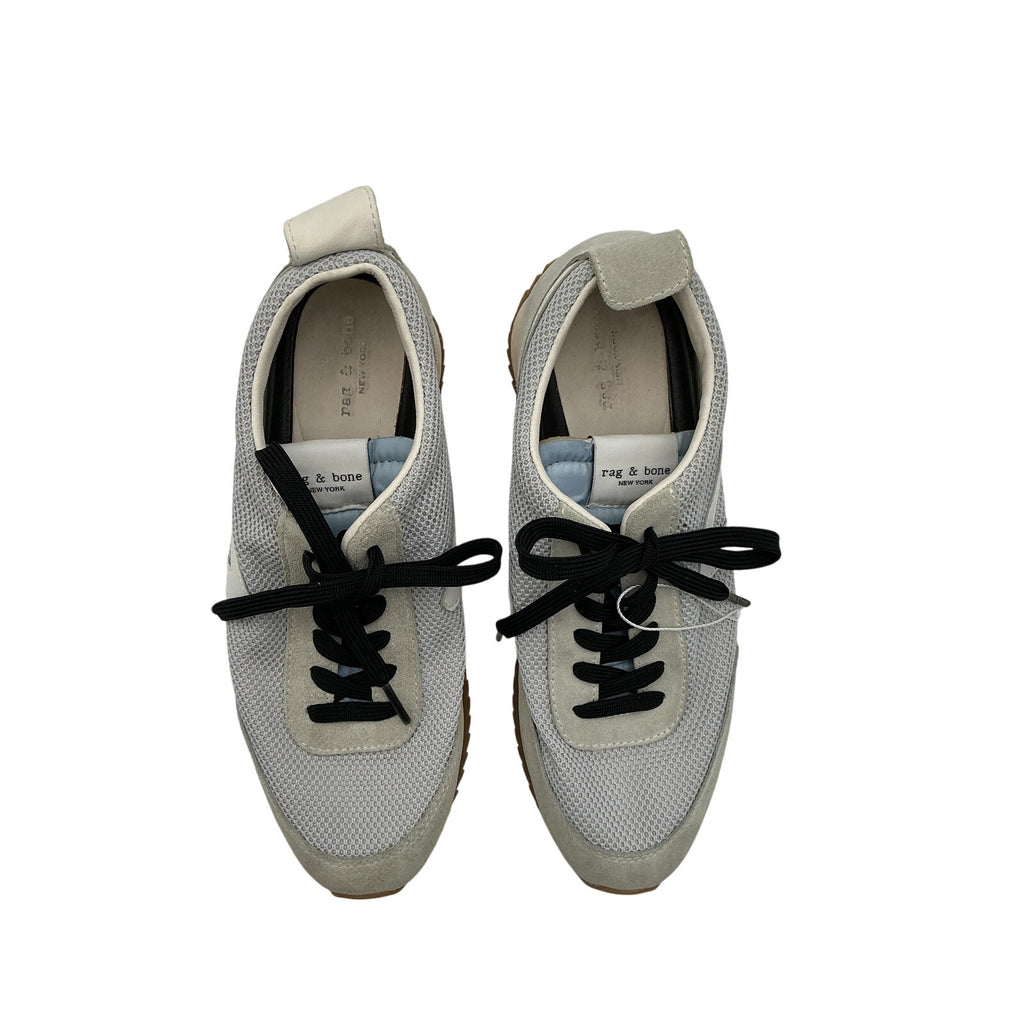 Rag & Bone 'Retro' Grey Polyester Runner Sneaker Size 8