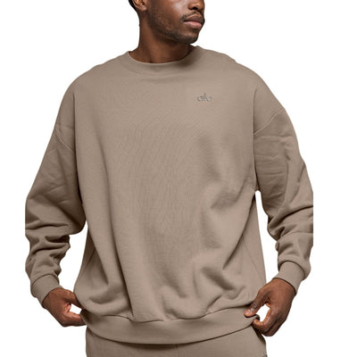 Alo Yoga Cozy Tan Accolade Sweatshirt Size M