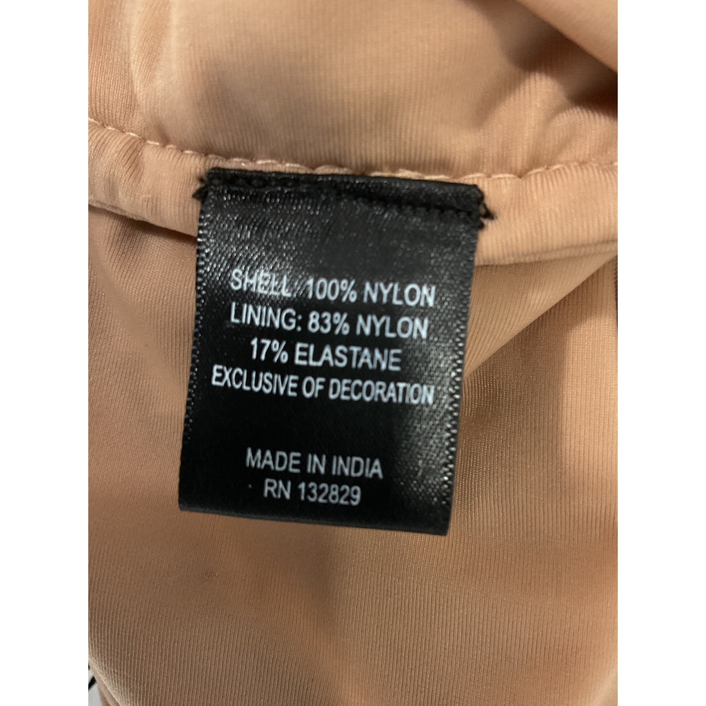 X By Nbd 'Rischa' Gold Halter Neck Dress Size XS - NWT