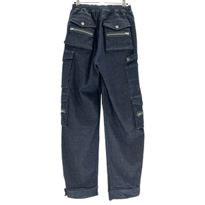 EB Denim Utility Blue Cargo Pants Size M
