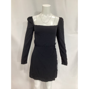 Reformation 'Rosalie' Black Dress Size 10