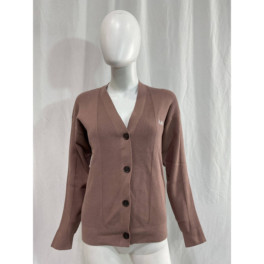 Kith 'Gemma' Pink Long Sleeve Cardigan Size XS