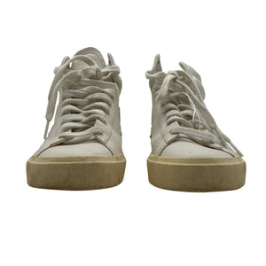 Veja Rubber Trimmed White Minotaur Sneakers Size 6