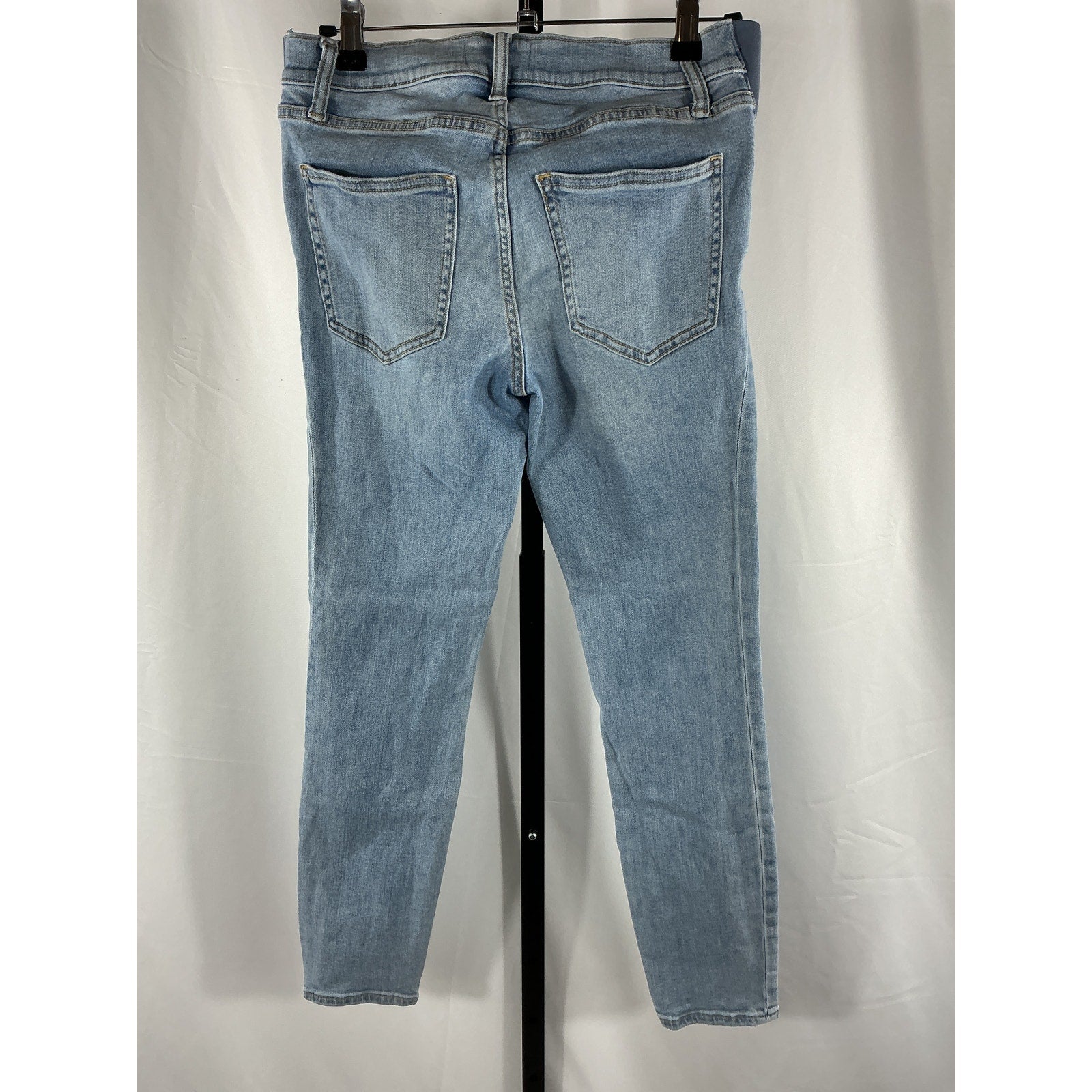 Hatch 'The Slim' Blue Cotton Maternity Denim Jean Size 27