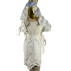 Saylor Eyelet White Manet Romper Size XS NWT