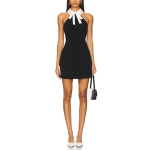 Cinq à Sept 'Kira' Black Triacetate Dress Size 10
