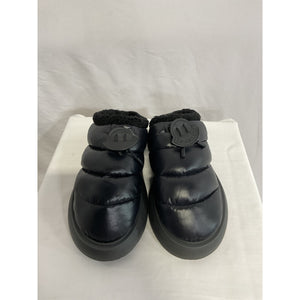 Moncler 'Gaia' Puffer Black Slides - Size 8