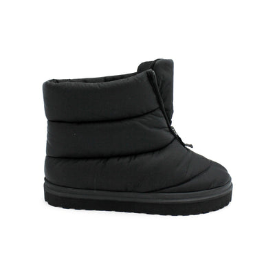 Gia Borghini Black Rubber Short Puffy Boots Size 7