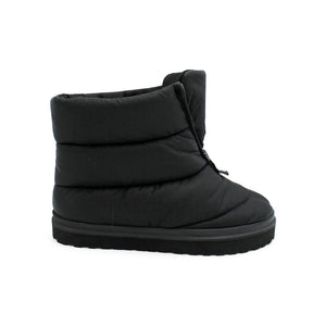 Gia Borghini Black Rubber Short Puffy Boots Size 7