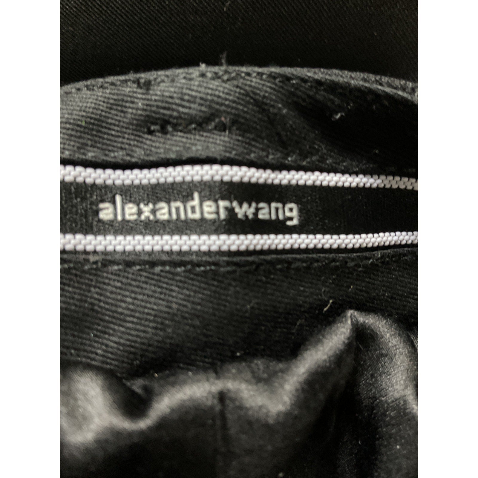 Alexander Wang Low Rise Black Wool Blend Wide Leg Boxer Trouser Size 4 - NWT
