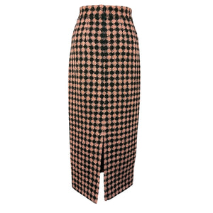 Emilia Wickstead Textured Pink Lorinda Pencil Skirt Size 8 UK / US 4