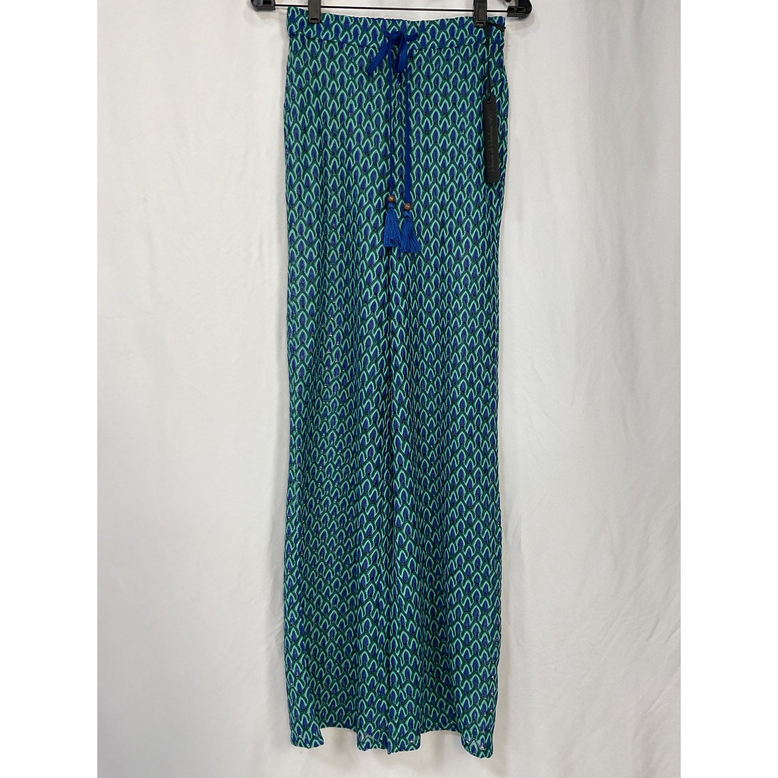 House Of Harlow 1960 X Revolve 'Saskia' Blue Polyester Pant Size XS - NWT