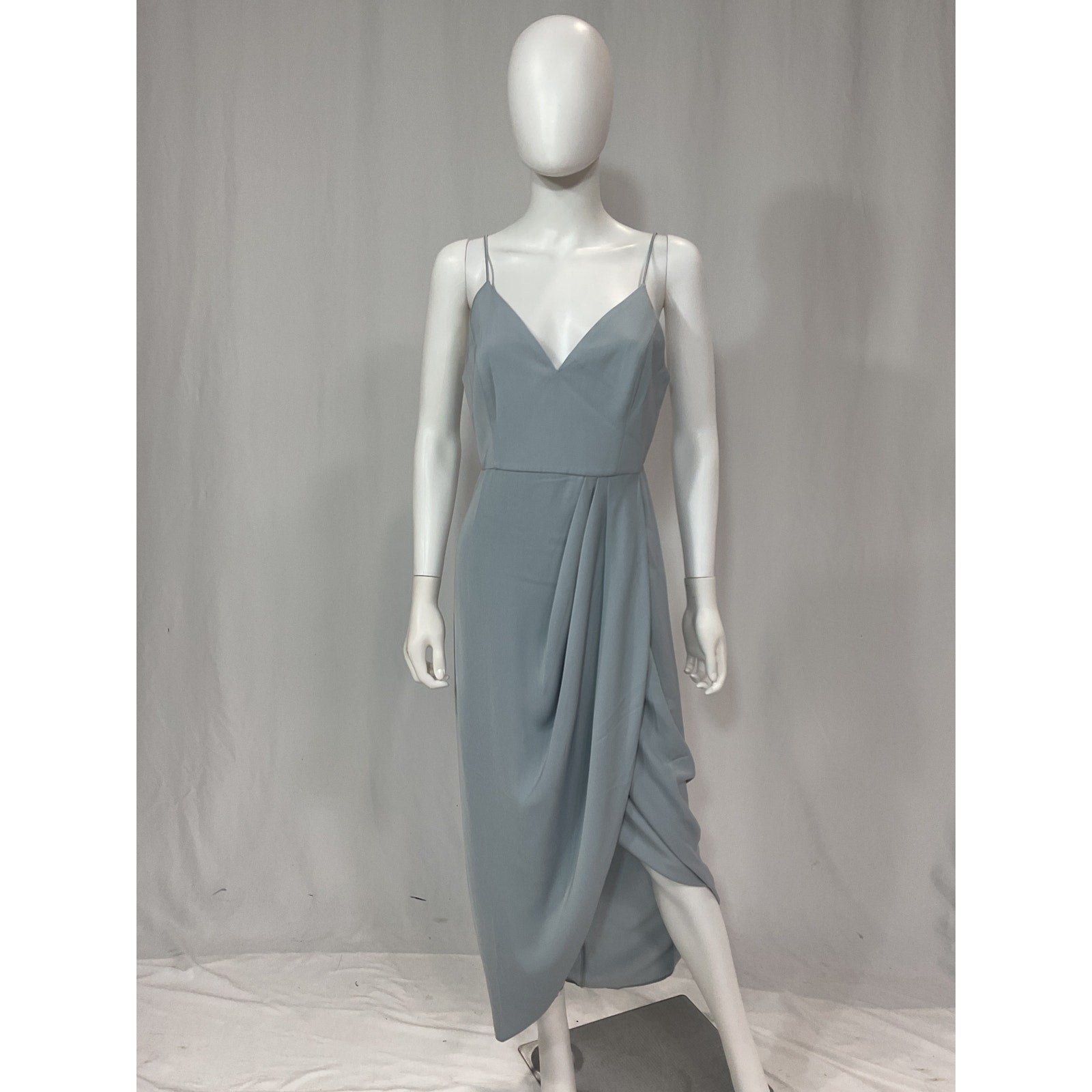 Shona Joy 'Tulip' Blue Hem Maxi Dress Size 8 - NWT