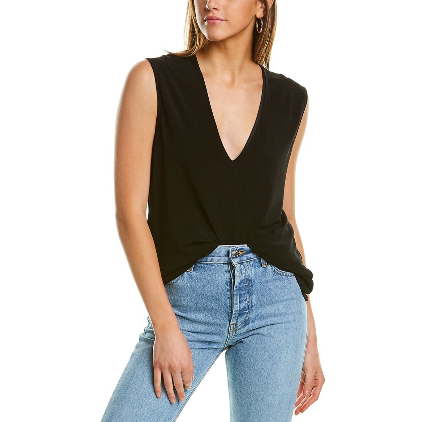 Helmut Lang 'Relaxed' Black Fit Pull On Wool Short Size XS