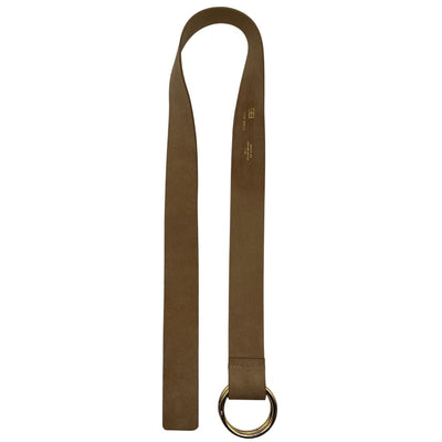 B-Low The Belt Suede Beige Tumble Belt Size S / M