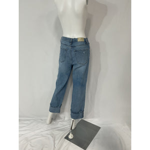 Pistola 'Denim' Blue Cassie Crop Denim Jeans Size 26