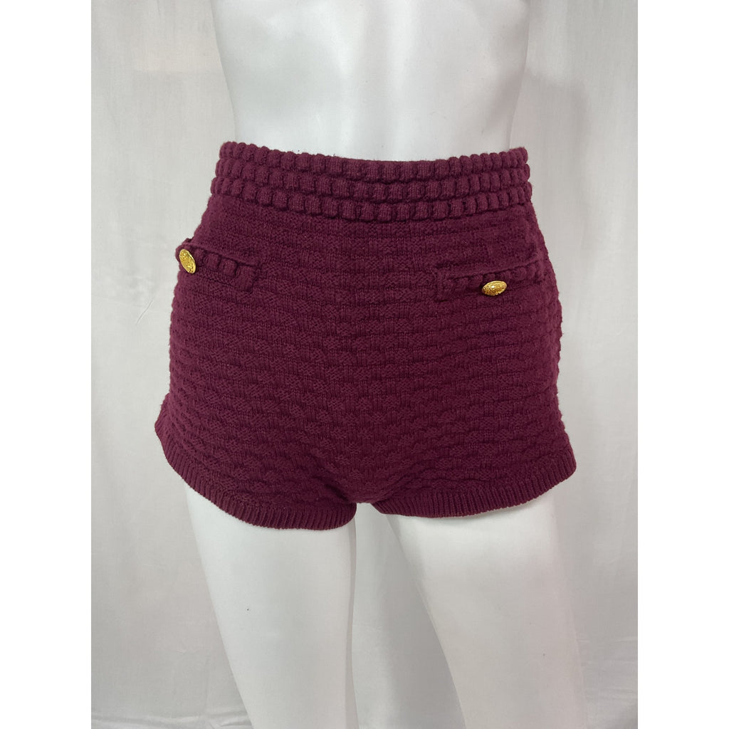 Majorelle 'Evaline' Brown Shorts Size XXS