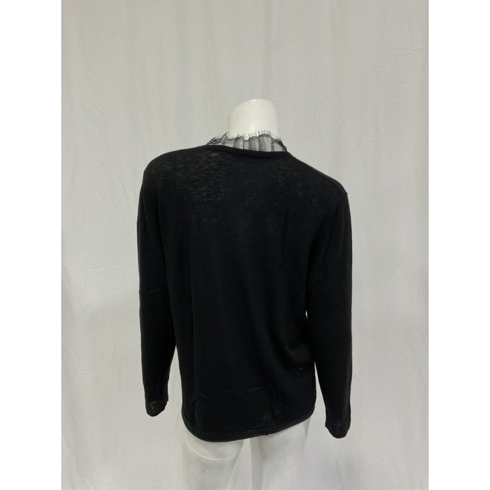 Iro 'Haby' Black Wool Sweater Size S