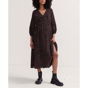 Hatch 'The Victoria' Black Long Sleeve Maternity Dress Size 0