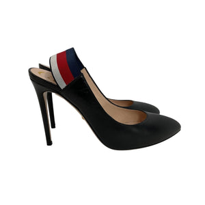 Gucci Sylvie Web Slingback Pumps Size 40 EU / US 10
