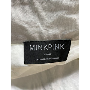 Minkpink 'Rôhea' White Shorts Size S