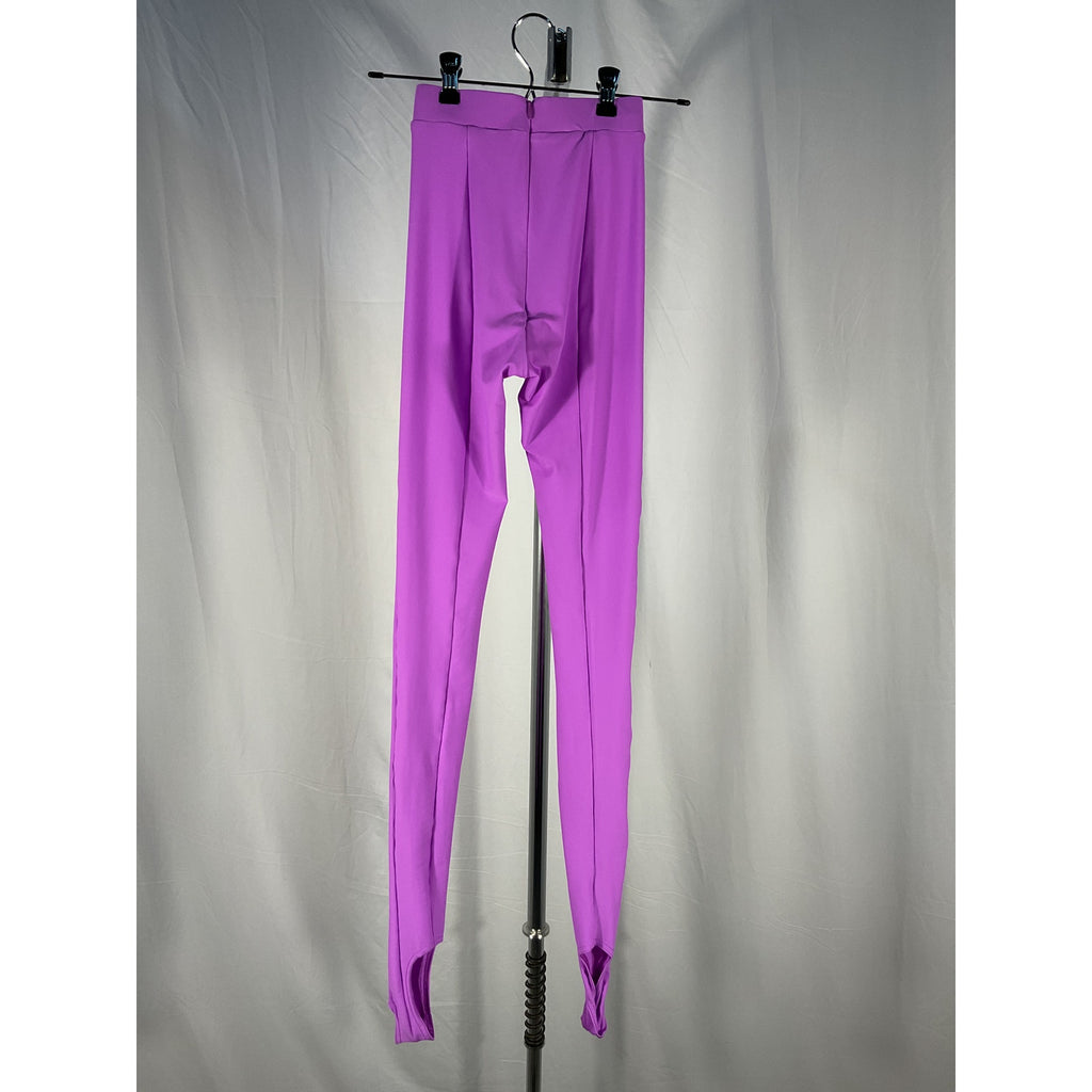 Alex Perry 'Carlin' Purple Stirrup Leggings Size 0