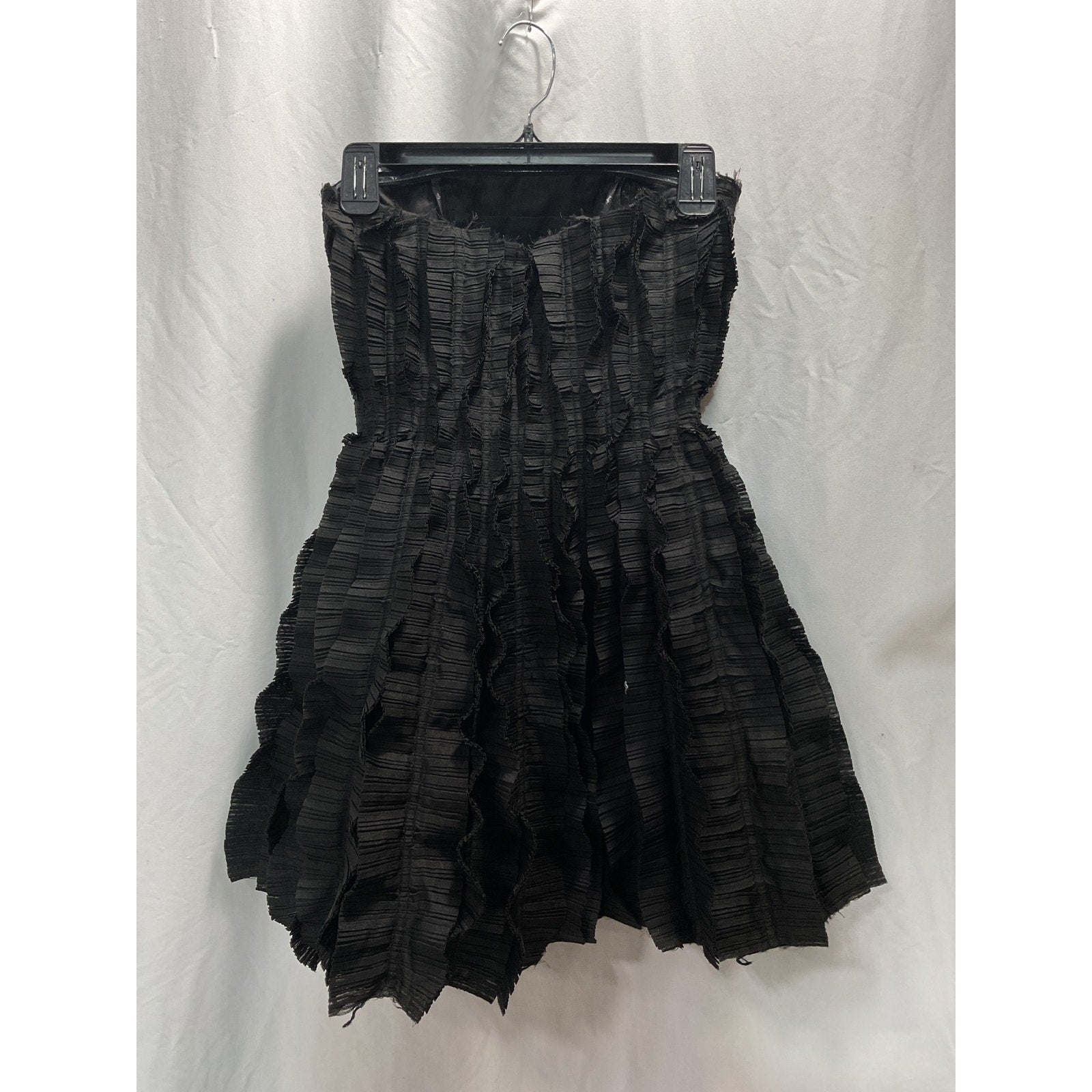 Aje 'Hybrid' Black Sleeveless Gauze Mini Dress Size 0
