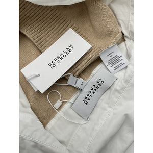 Derek Lam Mixed Media Tan Rida Sweater Size L