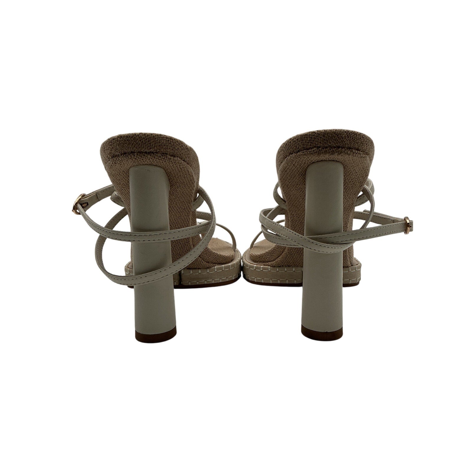 Alias Mae 'Gia' Grey Leather Platform Heel Size 8