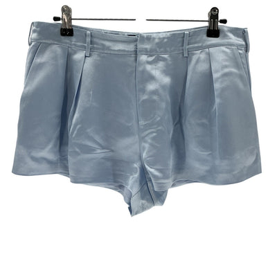 Ser.O.Ya Satin Blue Wren Shorts Size M